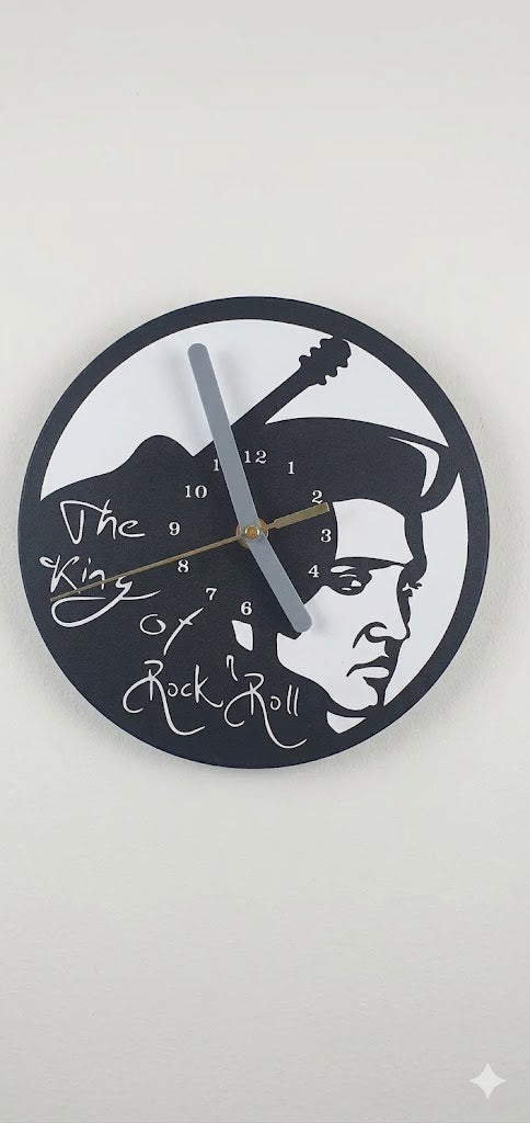 Alvis Presley clock